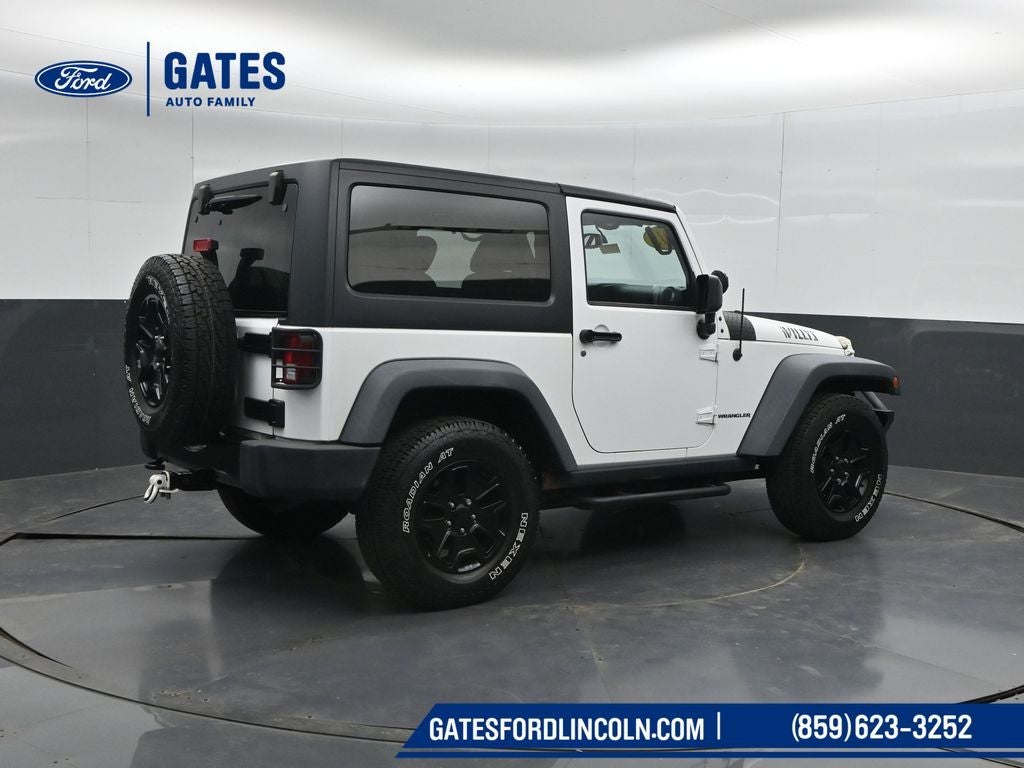 2015 Jeep Wrangler — side profile view