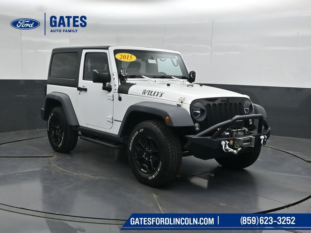 2015 Jeep Wrangler — interior view
