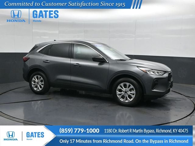 2024 Ford Escape Active in Gray Metallic — front three-quarter view