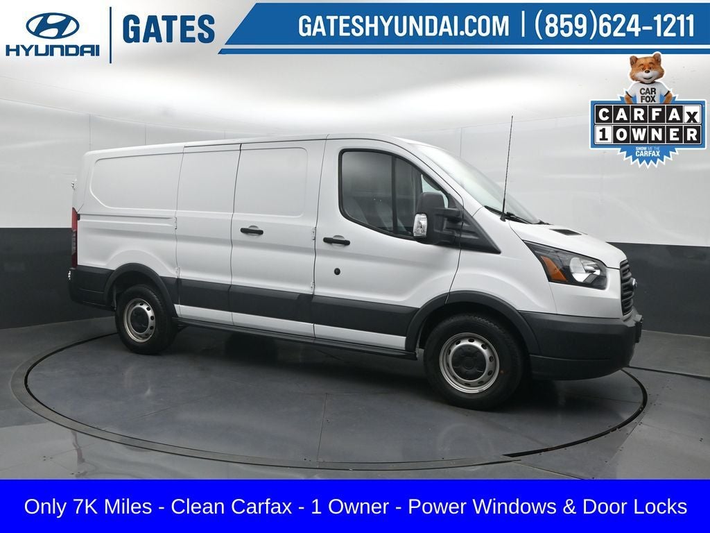 2018 Ford Transit-150 Base in Oxford White — front three-quarter view