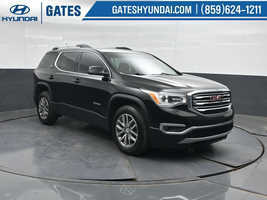 2017 GMC Acadia — interior view