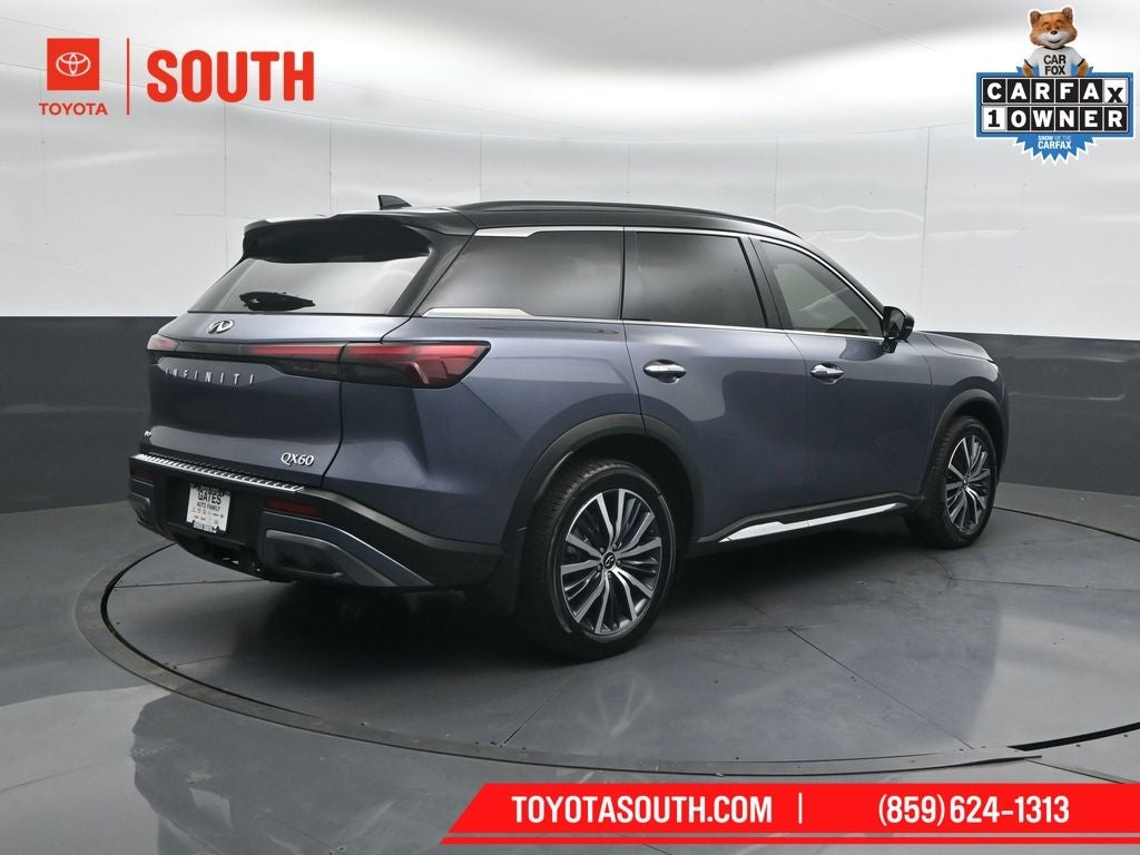 2023 INFINITI QX60 — side profile view