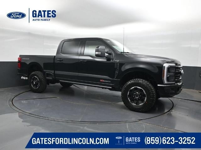 2026 Ford F-250SD Platinum in Agate Black Metallic — front three-quarter view