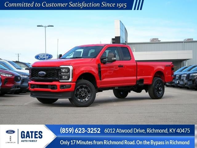 2026 Ford F-350SD XL in Race Red — front three-quarter view