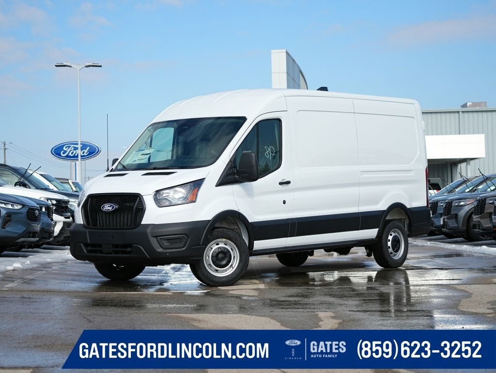 2026 Ford Transit-250 Base in Oxford White — front three-quarter view
