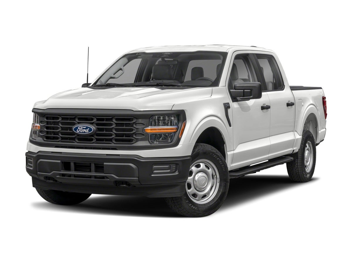2026 Ford F-150 Lariat in Iconic Silver Metallic — front three-quarter view