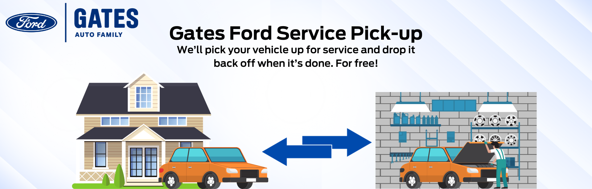 Gates Ford Service Pick-up